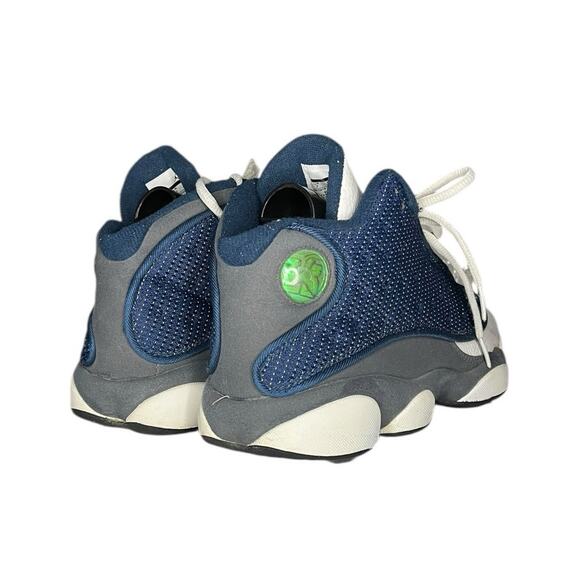 Mens Nike Air Jordan 13 Retro "Flint" Sneakers Size 7 Blue Gray Shoes - Picture 4 of 6